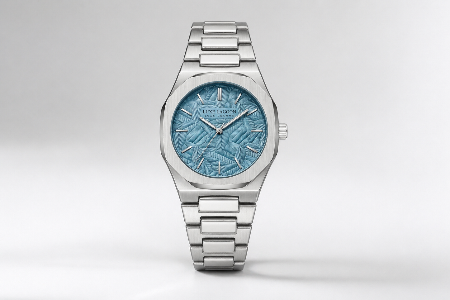 Homme Acier Bleue